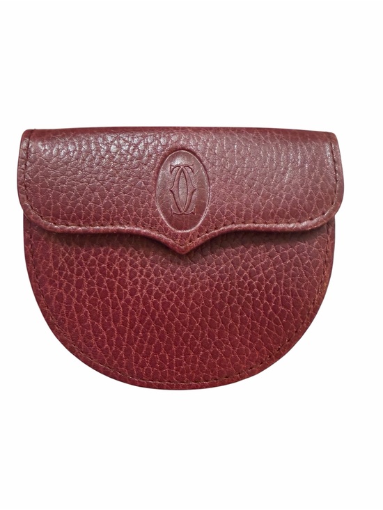 Cartier Accessories - Cartier Vintage Coin Purse - Burgundy